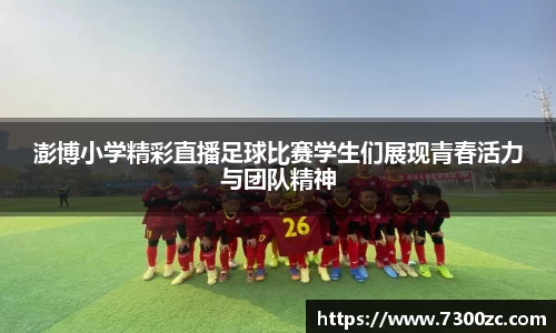 澎博小学精彩直播足球比赛学生们展现青春活力与团队精神