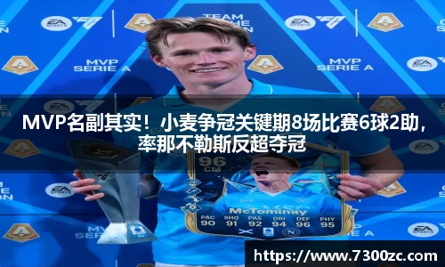 MVP名副其实！小麦争冠关键期8场比赛6球2助，率那不勒斯反超夺冠